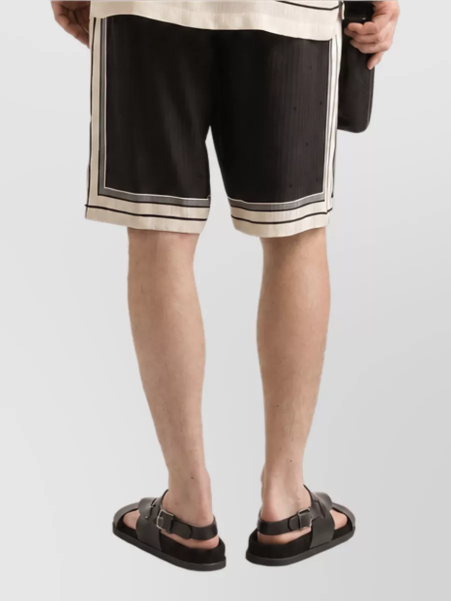 Dolce&Gabbana Silk Swim Shorts