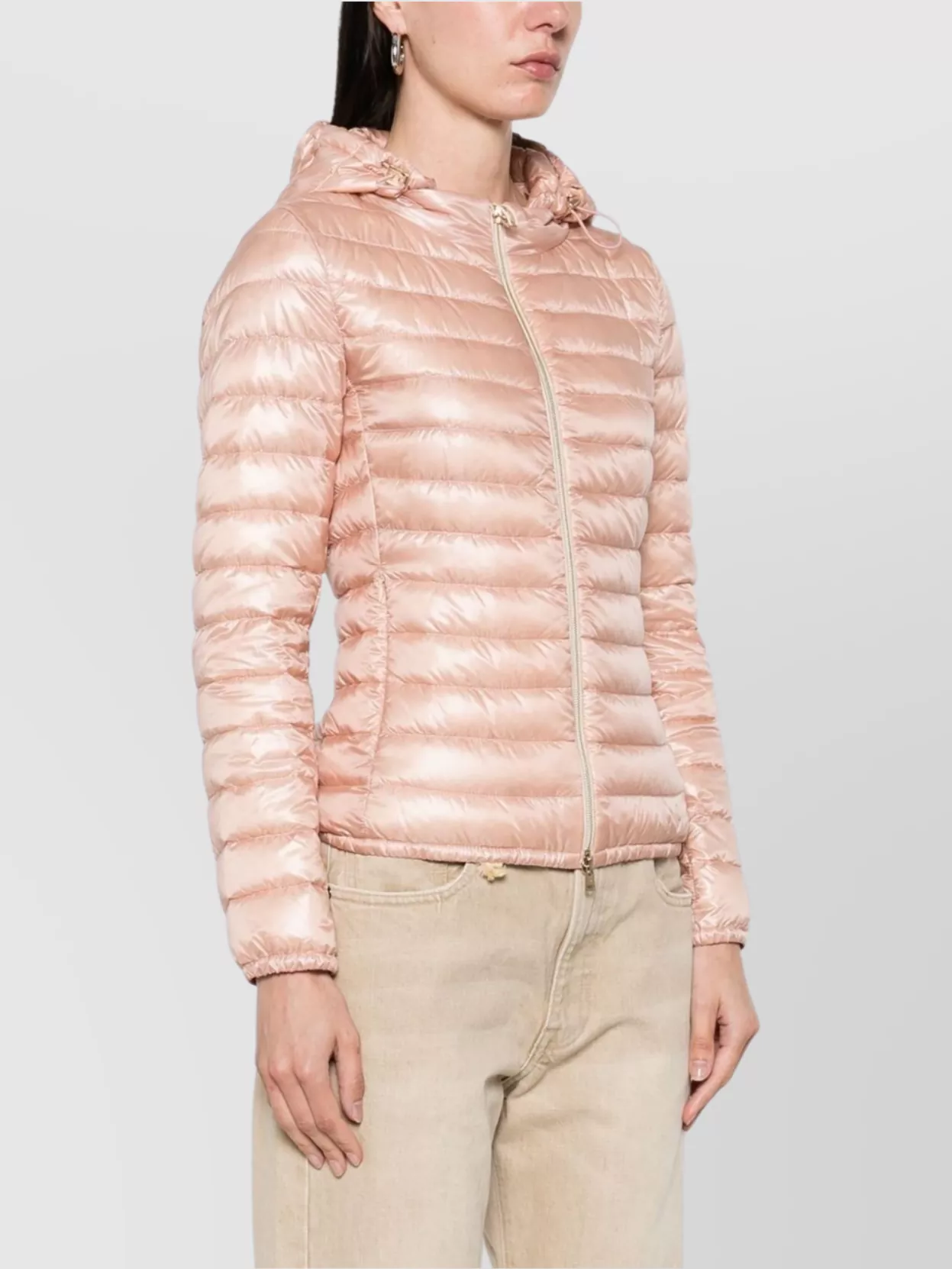 Herno Lightweight Quilted Down Jacket With Stand Collar