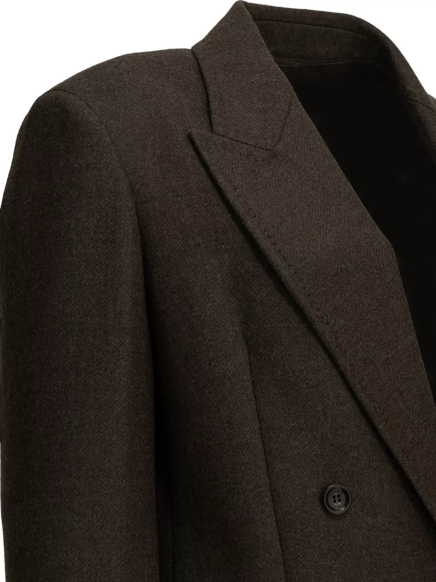 Max Mara Virgin Wool Double Breasted Blazer