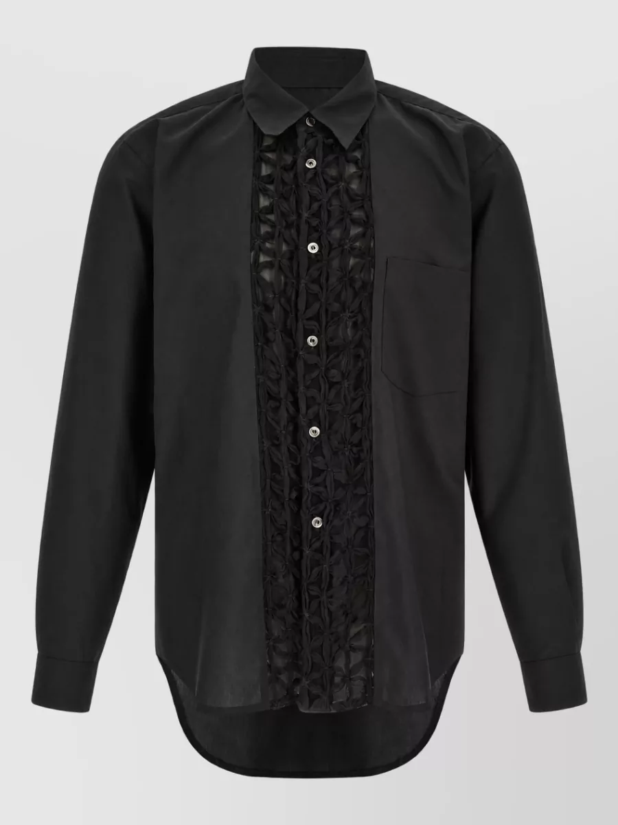 Comme des Garçons paneled shirt