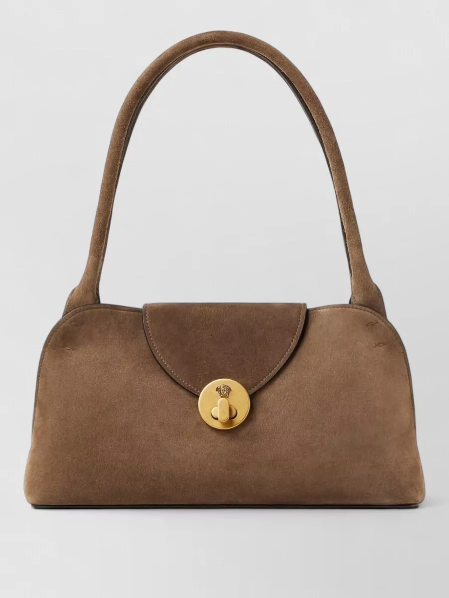 Versace na leather shoulder bag