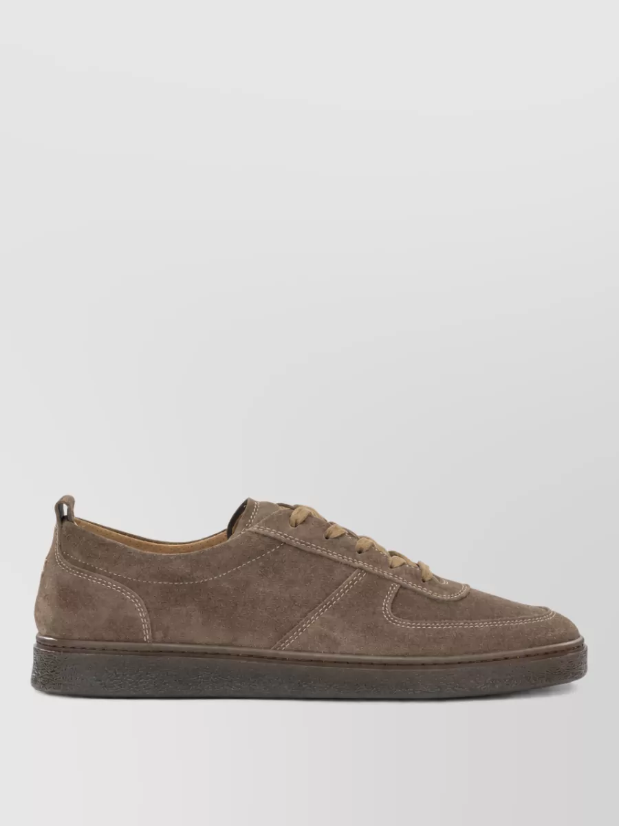 Henderson Baracco Suede Lace-Up Shoes