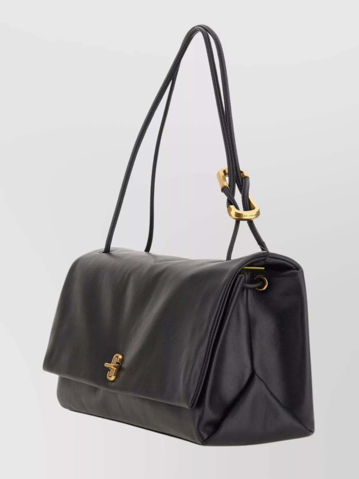 Marc Jacobs The Double Top Handle Leather Bag