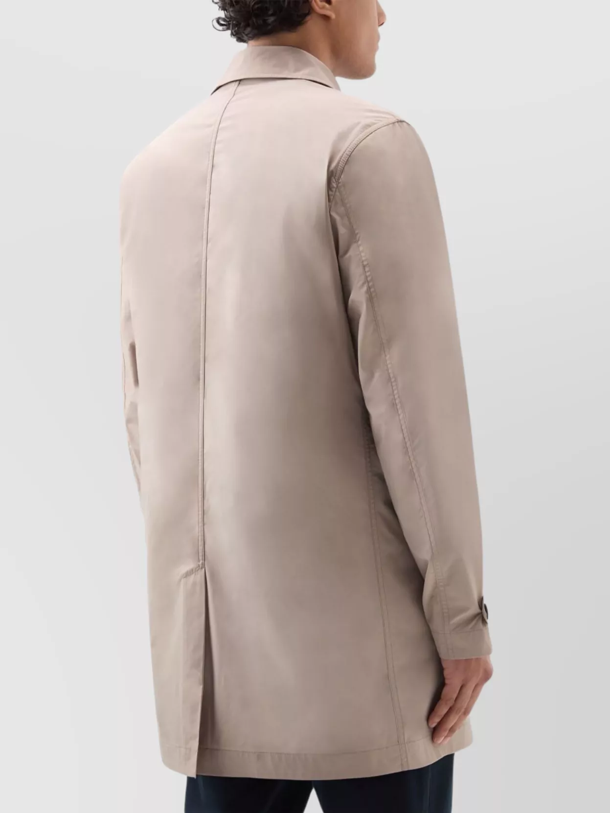Woolrich City Carcoat Belted Cuffs