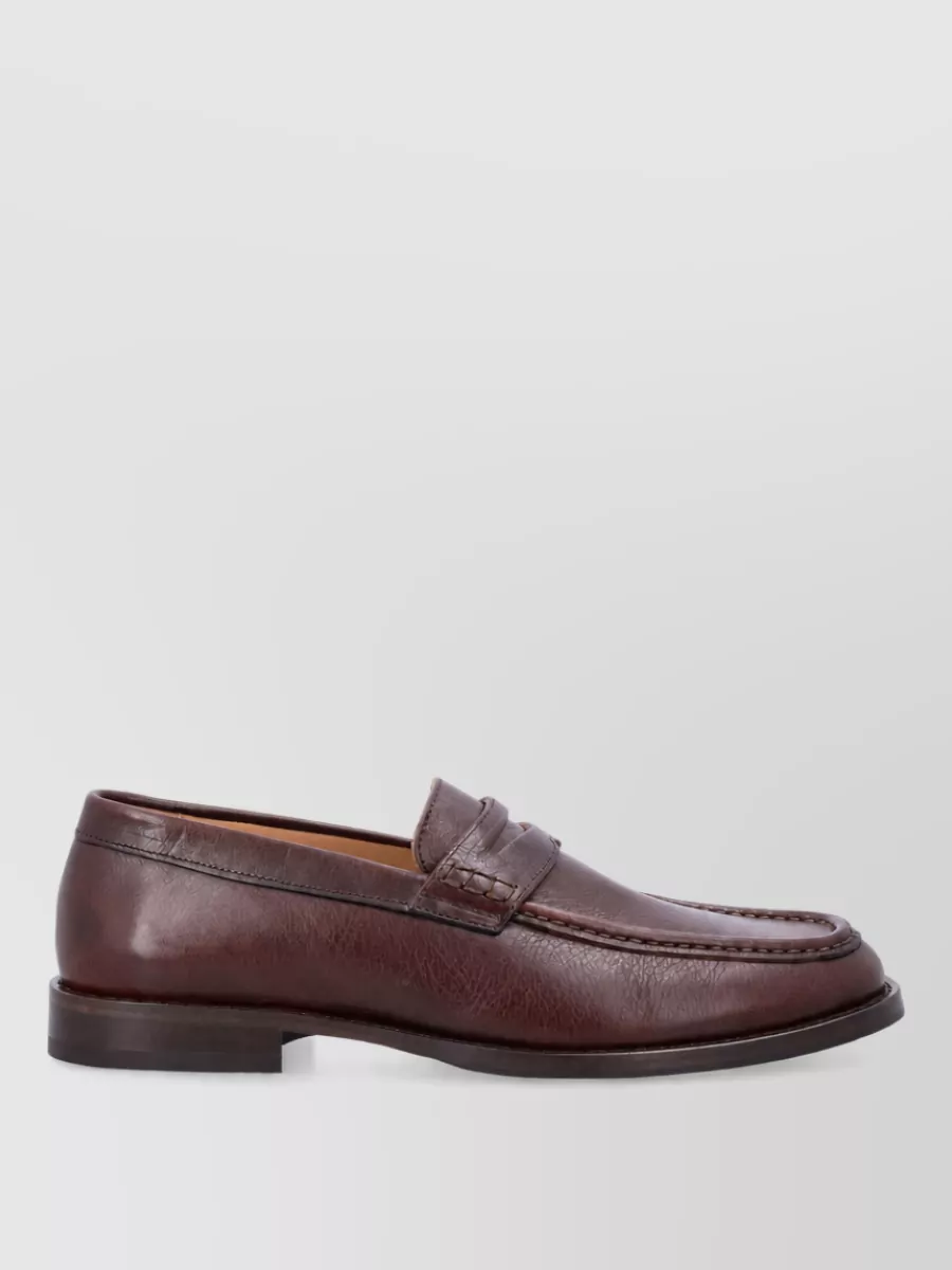 Our Legacy Leather Loafers