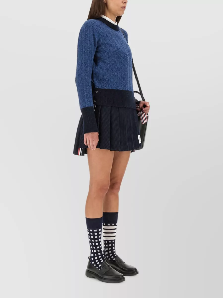 Thom Browne Wool Knitted Top