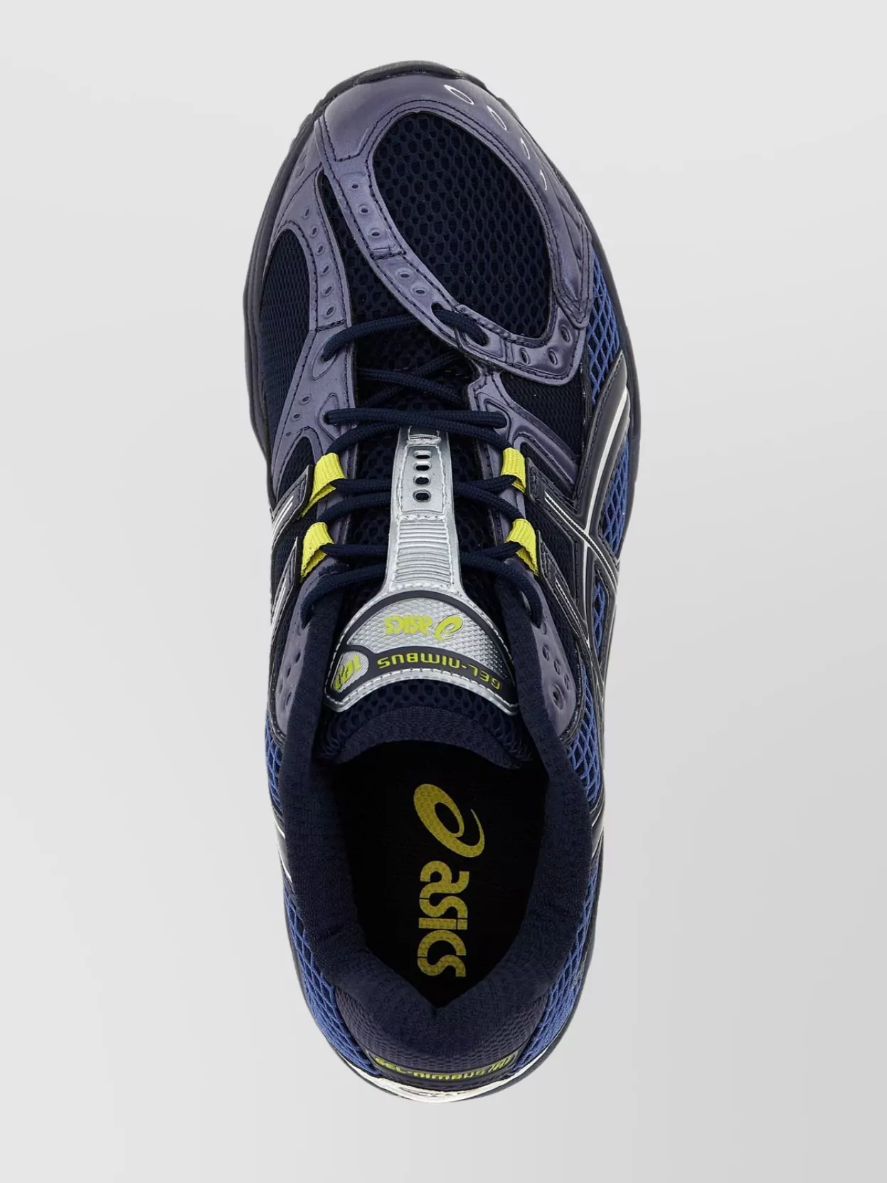 Asics Breathable Design Mesh Upper Sneakers In Blue