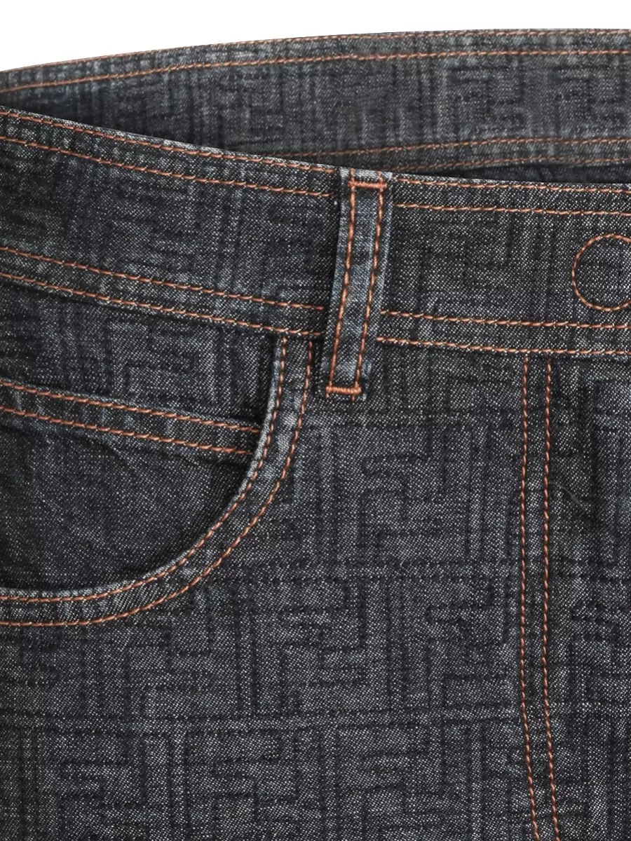 Fendi Denim Skirt With Pockets And Loops