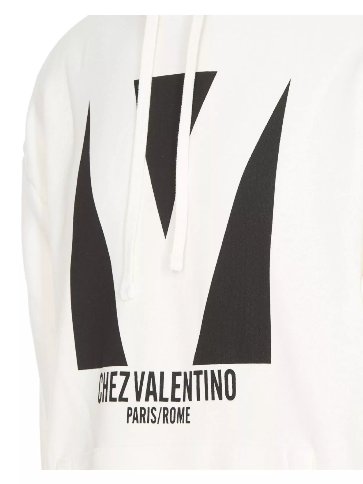 Valentino Garavani White Cotton Sweatshirt