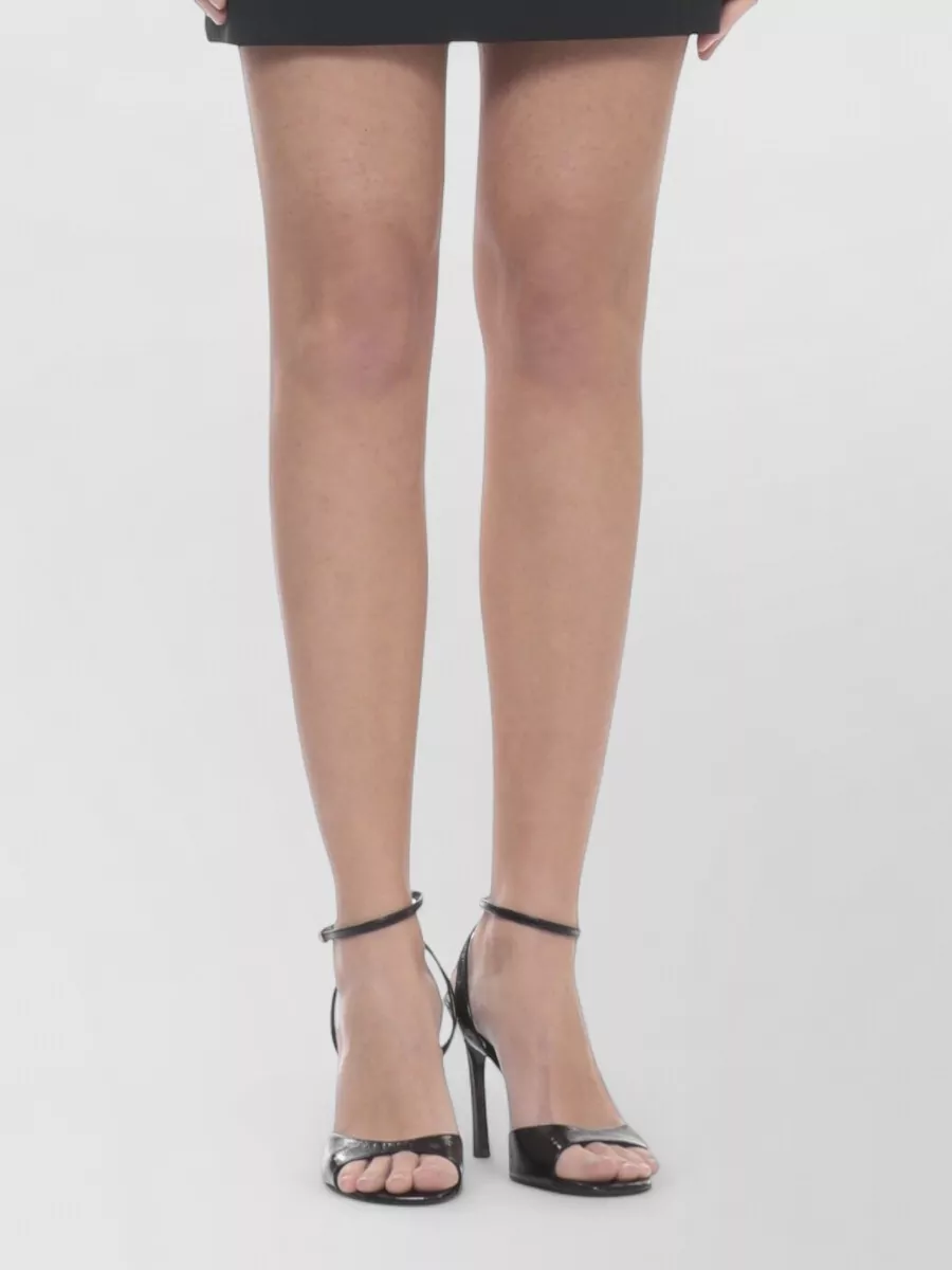 Elisabetta Franchi V-Neck Short-Sleeve Mini Dress