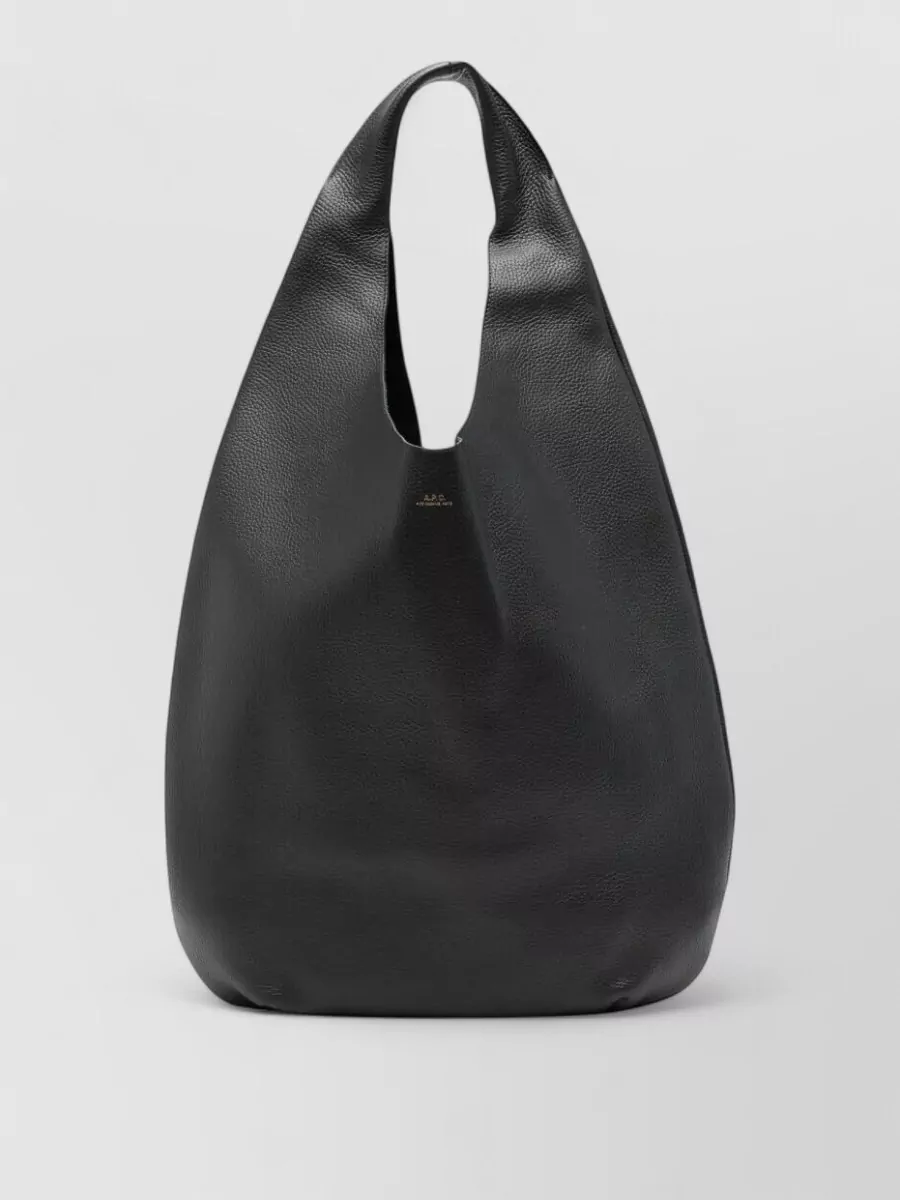 A.P.C. Neige leather tote bag