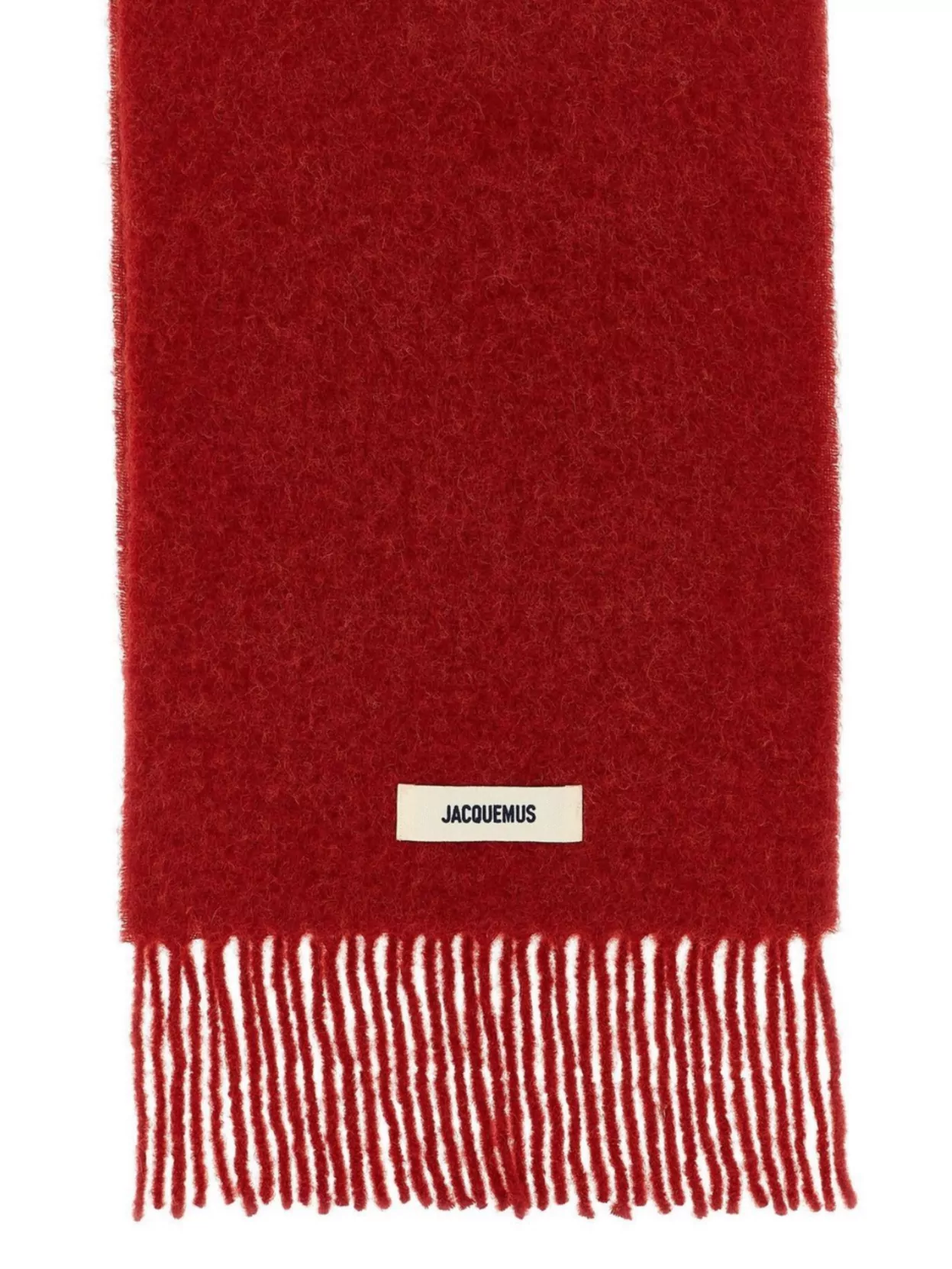 Jacquemus Carro Fringe Detail Scarf