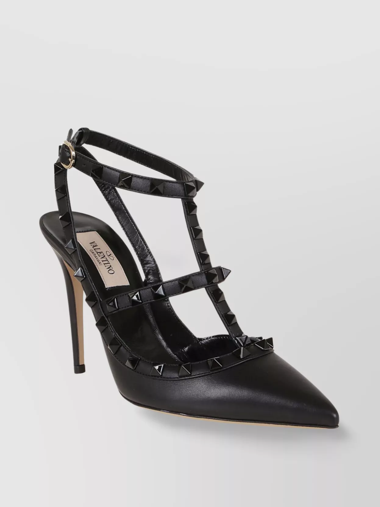 Valentino Garavani Studded Leather Decollete Pumps