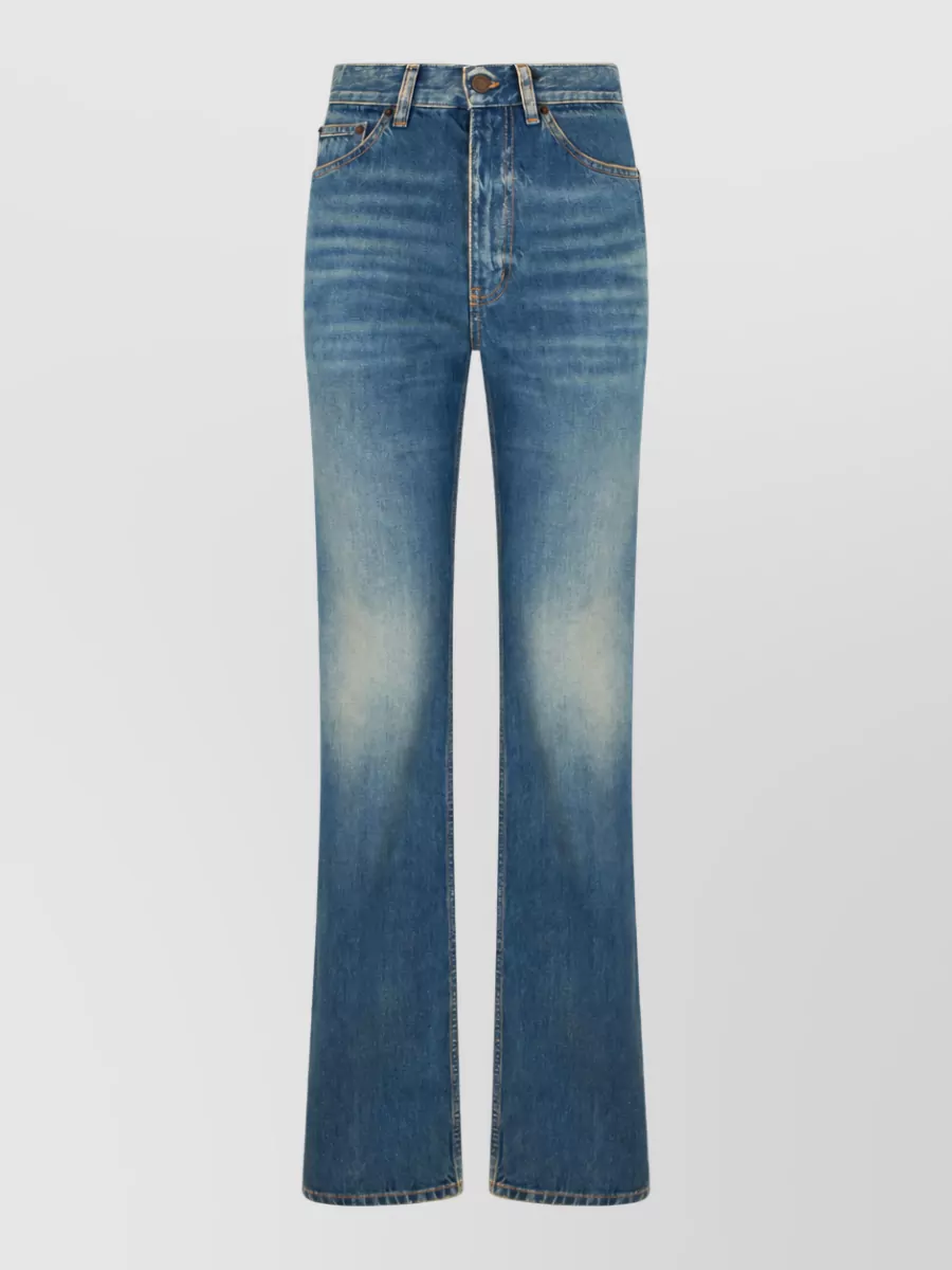 Saint Laurent Denim straight-leg jeans