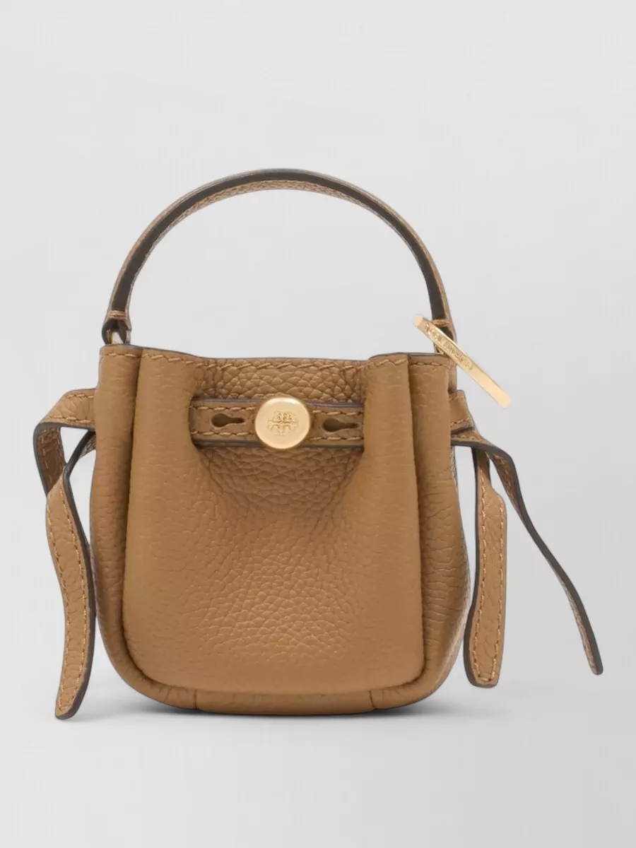 Tory Burch Romy leather mini bucket bag