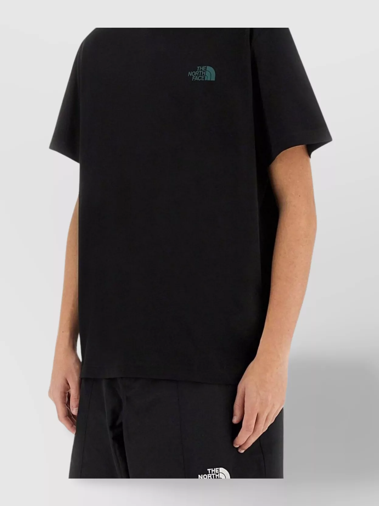 The North Face Crew Neck Graphic Print T-Shirt Straight Hem