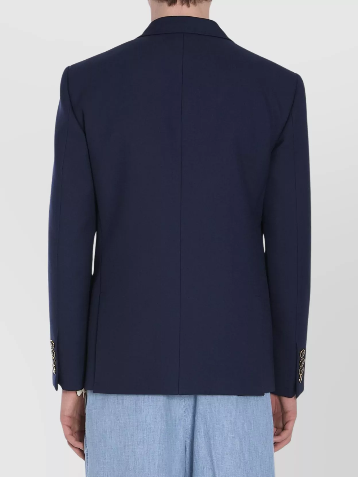 Valentino Garavani Jacket Wool Gabardine Four Buttons