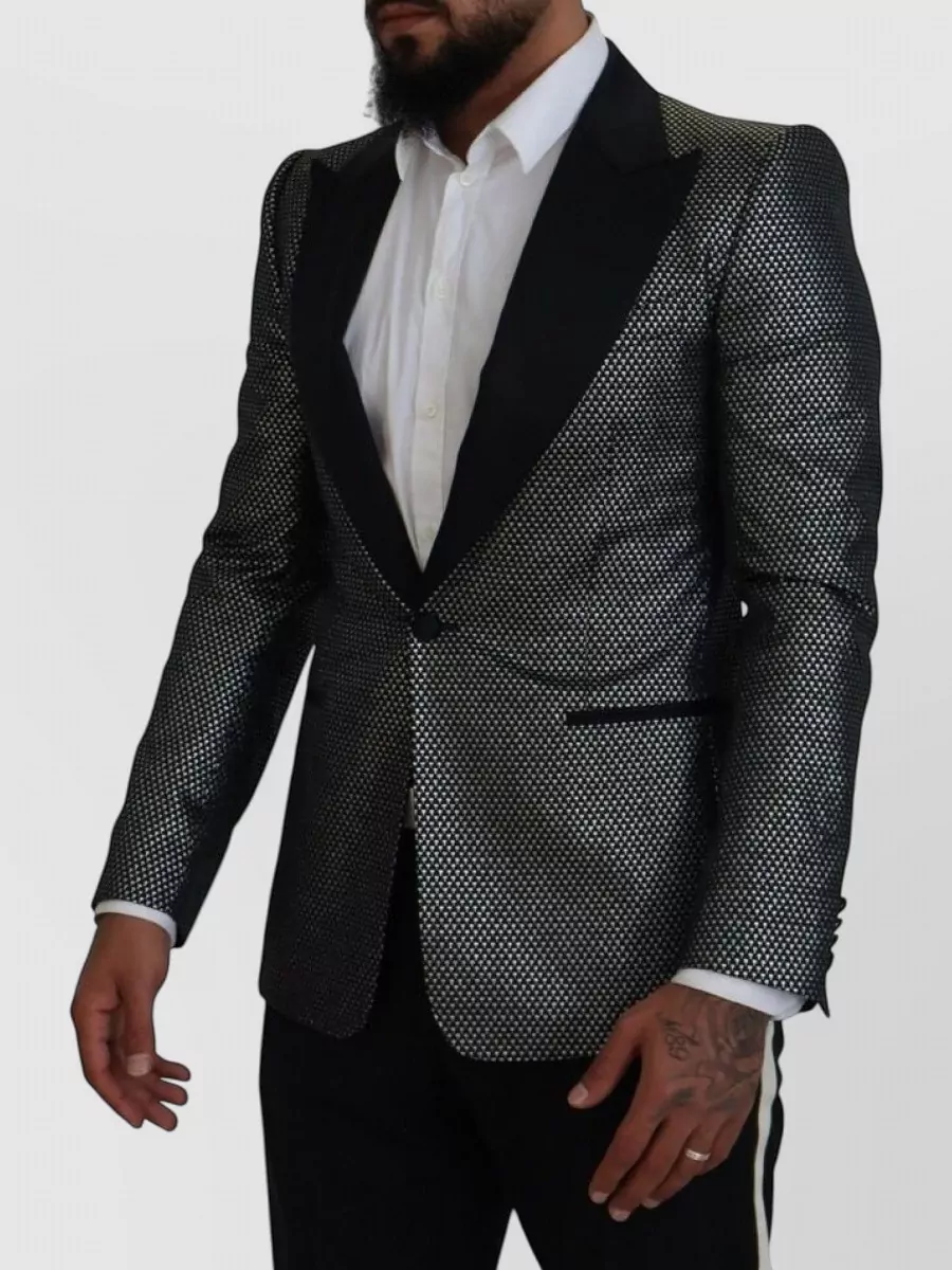 Dolce&Gabbana Silk Slim-Fit Single-Breasted Dinner Jacket