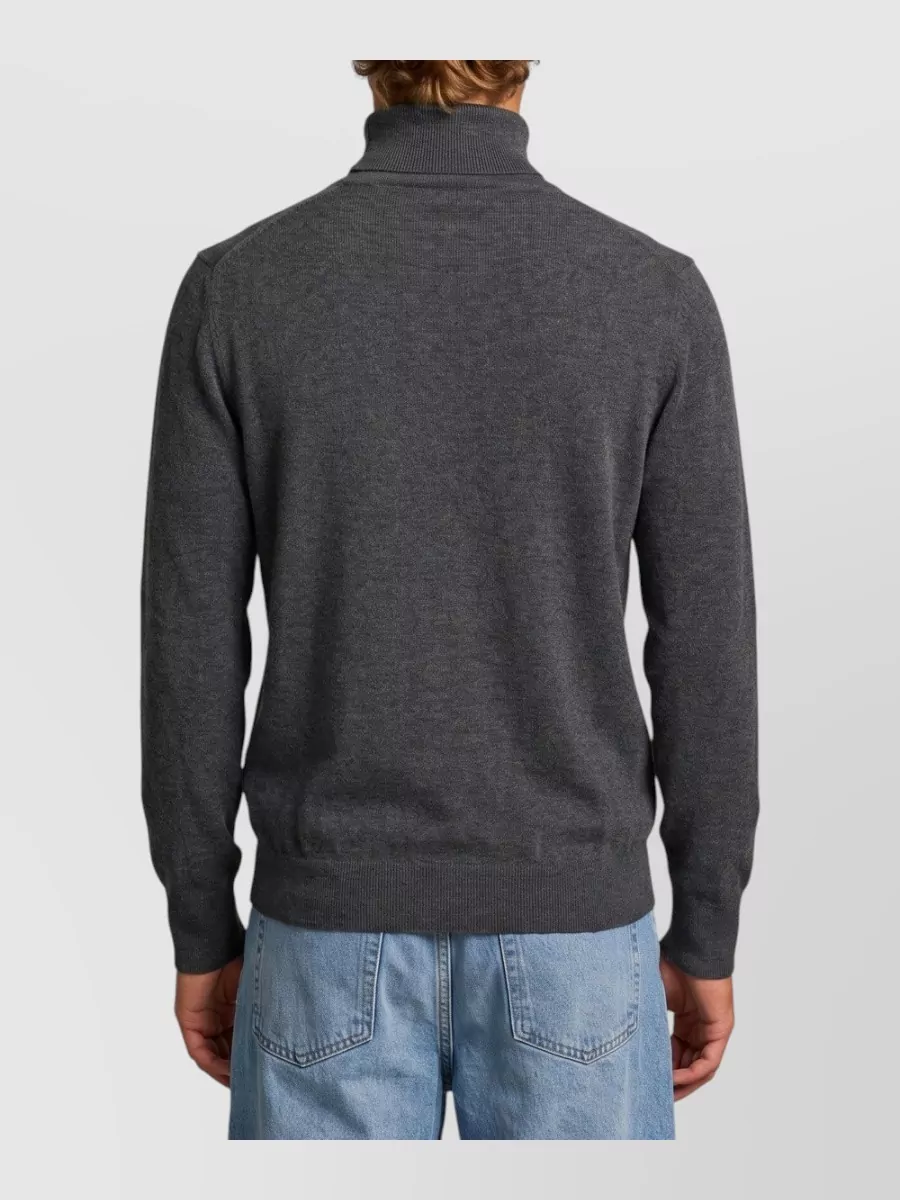 Ballantyne Cashmere Fine-Knit Turtleneck Sweater