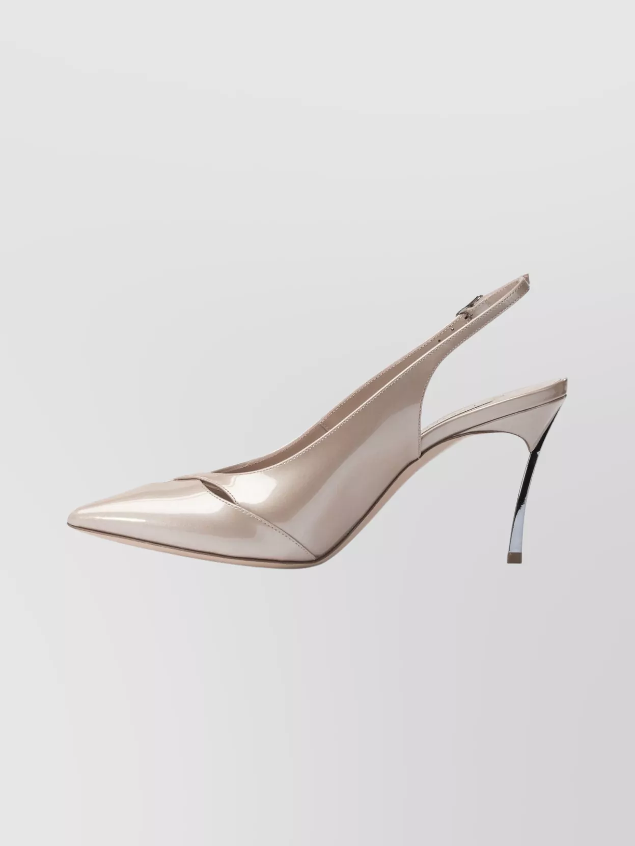 Casadei 80Mm Slingback Buckle Detail