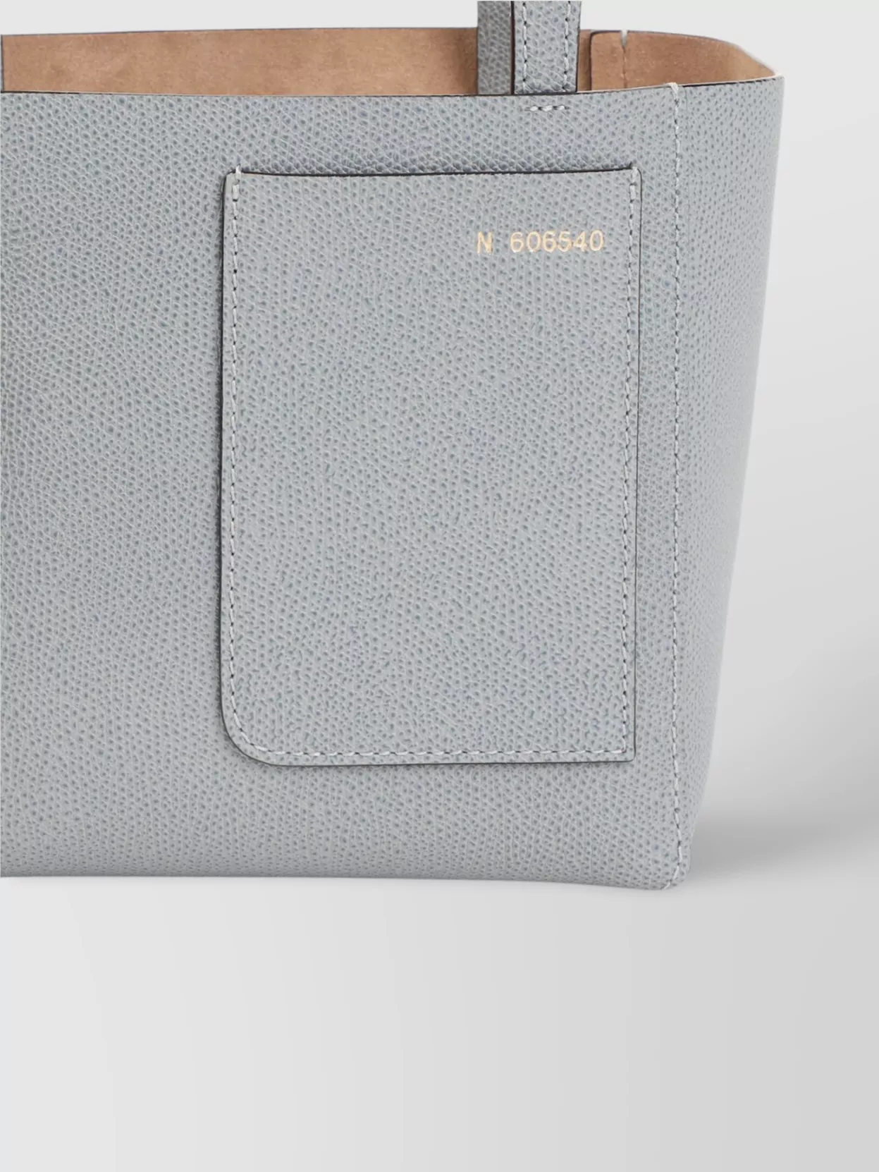Valextra Mini Bucket Bag Strap Detail Pocket Hardware