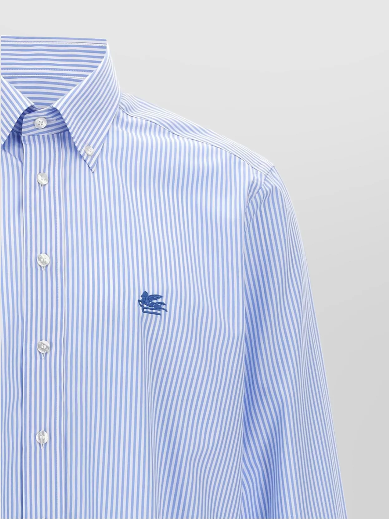 Etro Shirt Striped Collar Button-Down