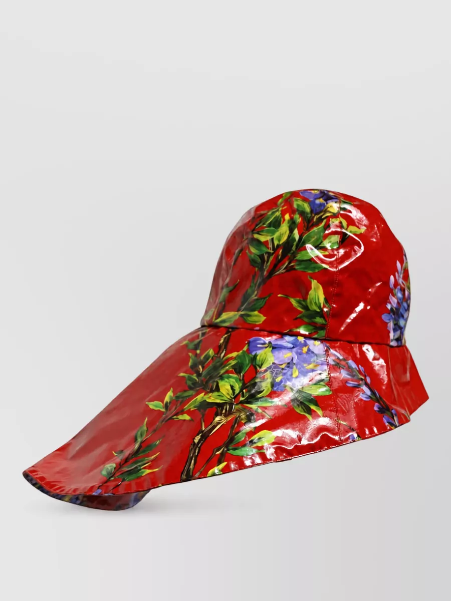 Dolce&Gabbana cotton floral bucket hat