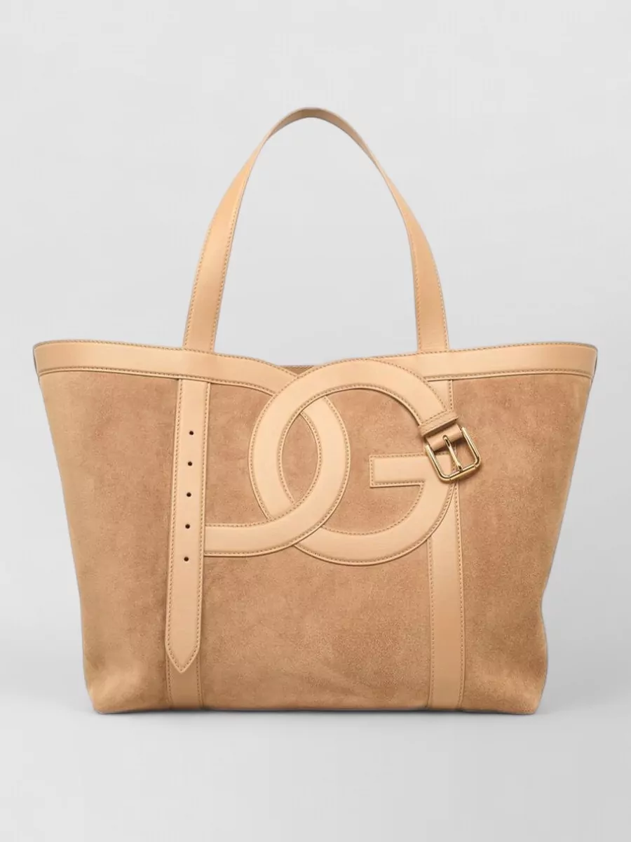 Dolce&Gabbana small shopping leather tote bag