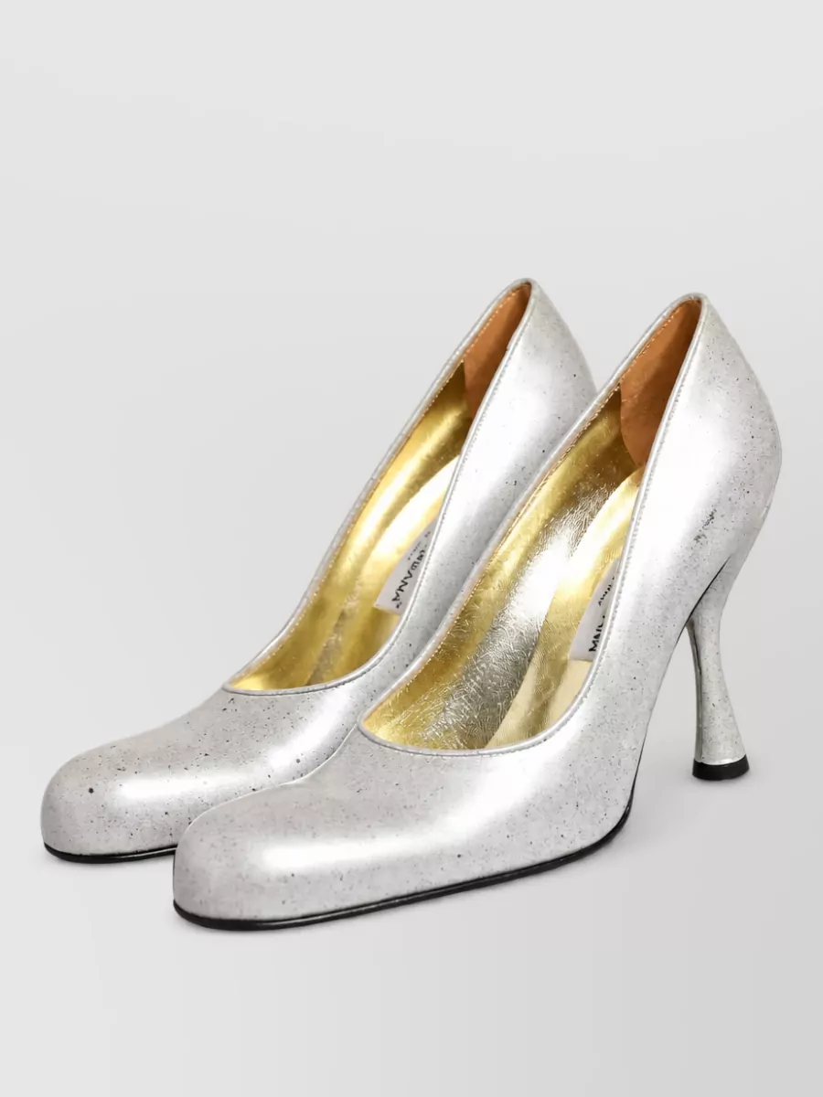 Dolce&Gabbana Leather High-Heel Pumps