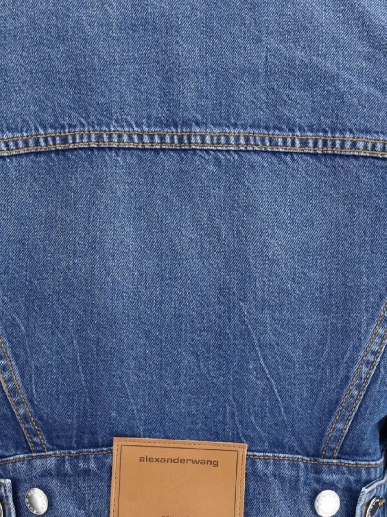 Alexander Wang Wrapped Tucker Jacket In Blue