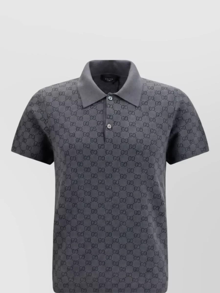 Gucci wool polo shirt