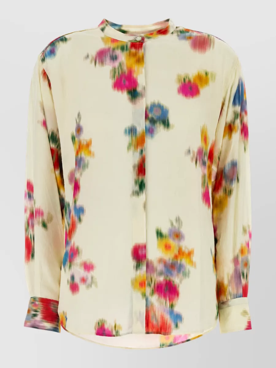 Isabel Marant Etoile Printed crepe shirt