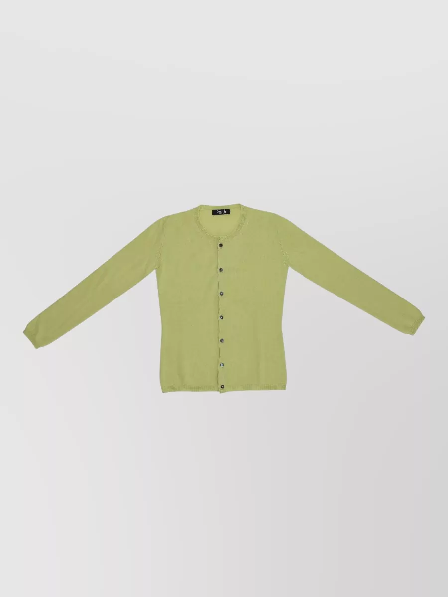 La Rose cashmere cardigan