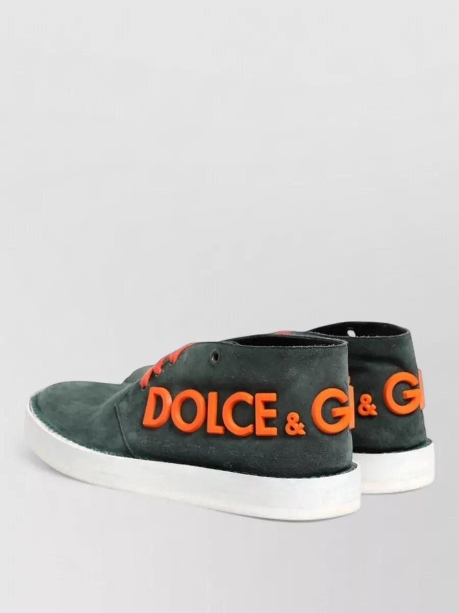 Dolce&Gabbana Suede Leather Derby Sneakers