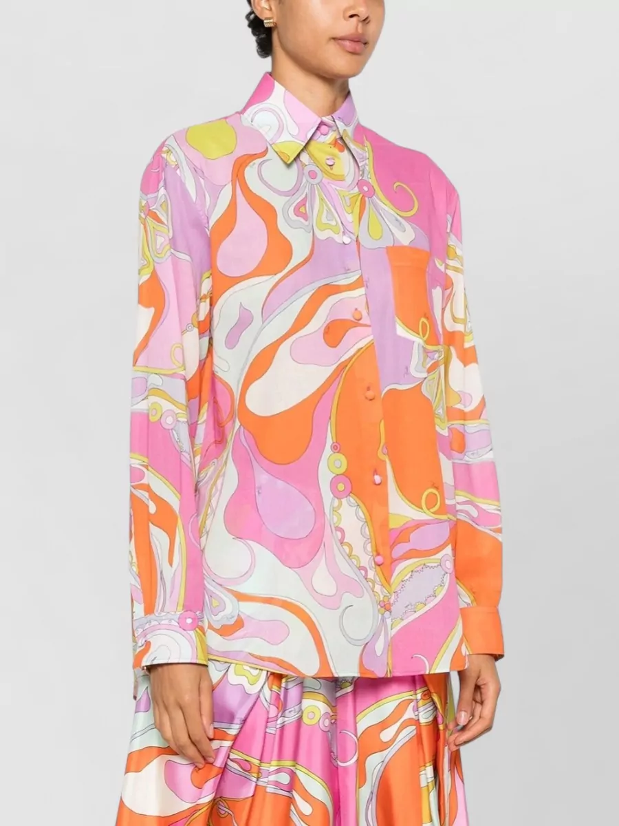 Pucci Printed Cotton Shirt