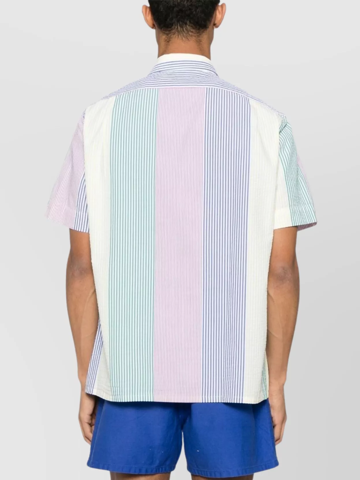 Ralph Lauren Logo Striped Short Sleeve Shirt