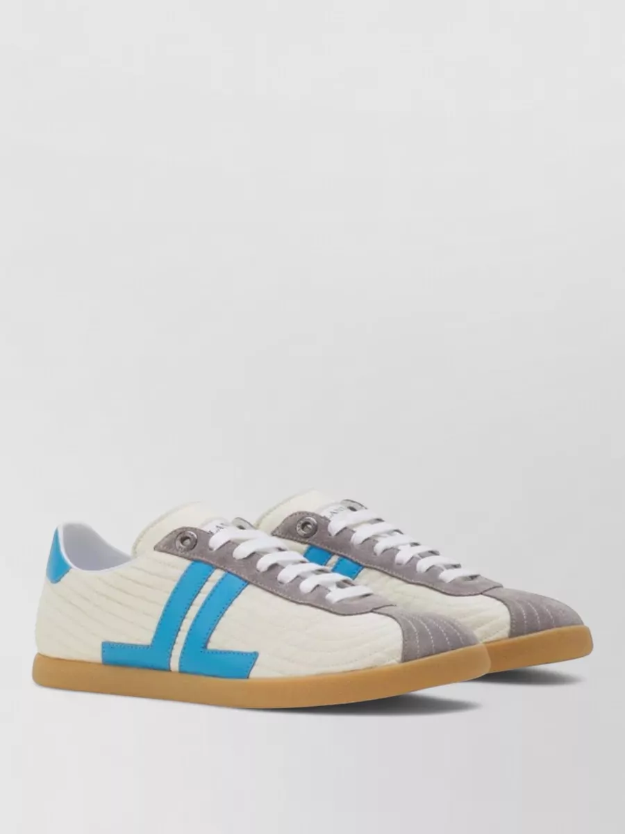 Lanvin nylon low-top sneakers