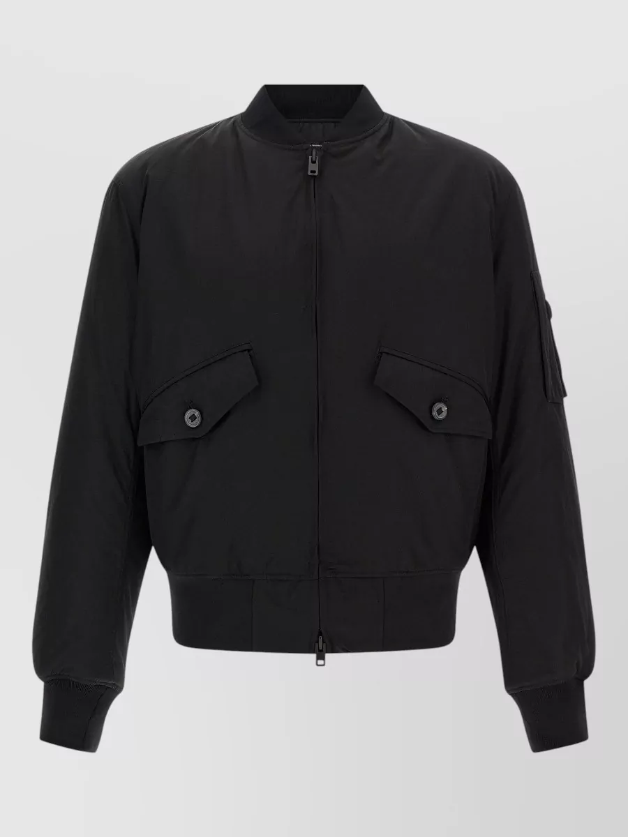 Y-3 nylon relaxed-fit bomber jacket