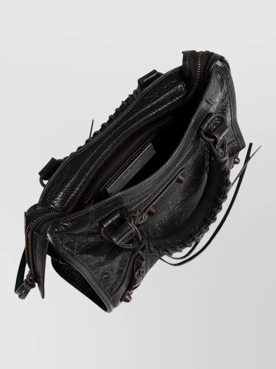Balenciaga Le City Mini Leather Shoulder Bag