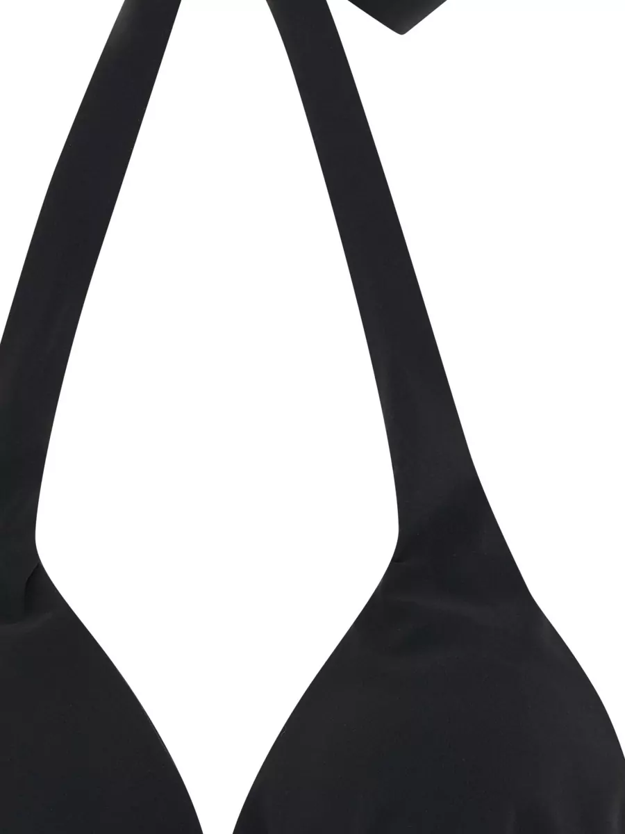 Dolce&Gabbana Dg Logo Bikini Top Halter Bow