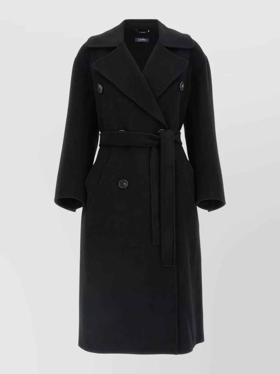 S Max Mara Cashmere double-breasted long coat