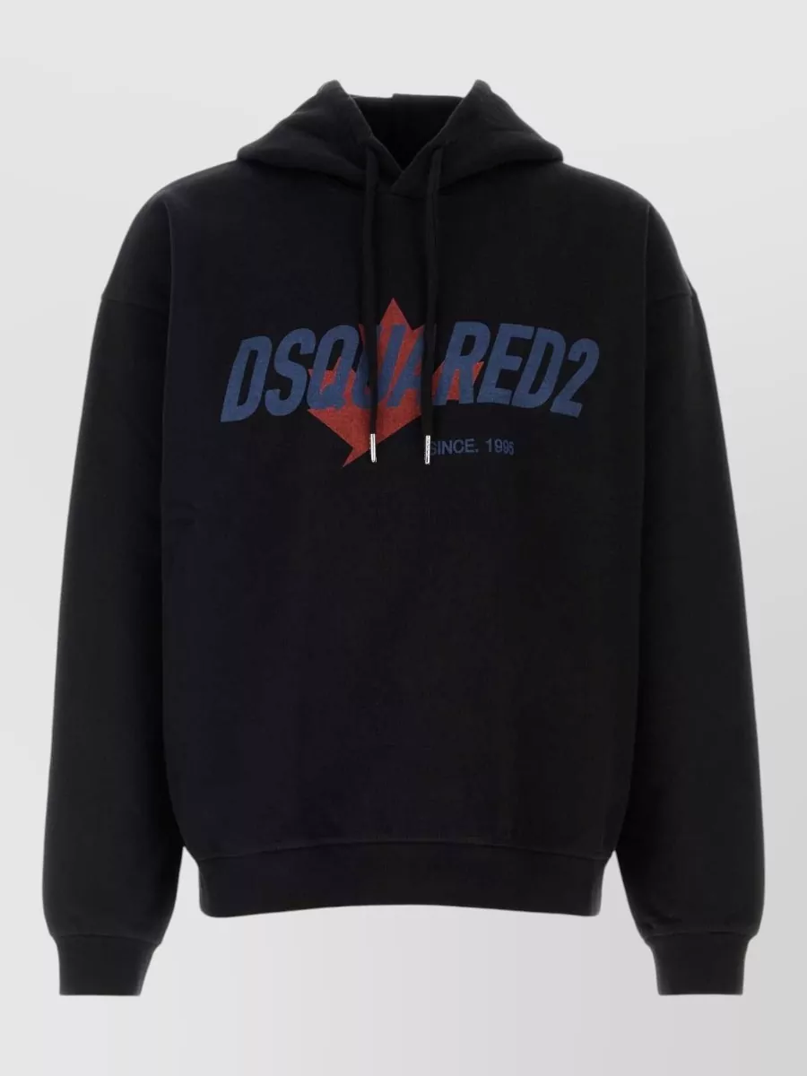 Dsquared2 relaxed-fit logo-print hoodie