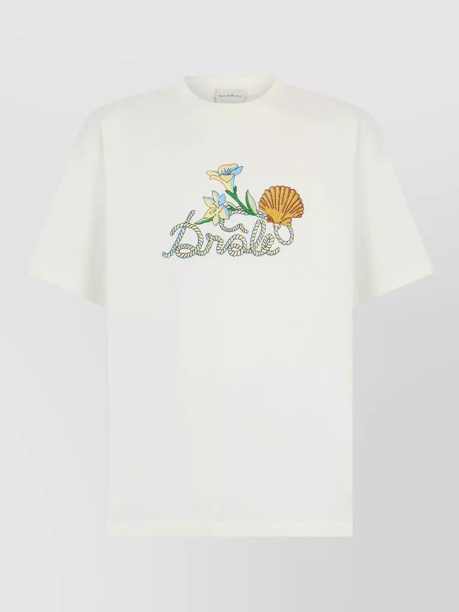 Drôle De Monsieur printed cotton t-shirt