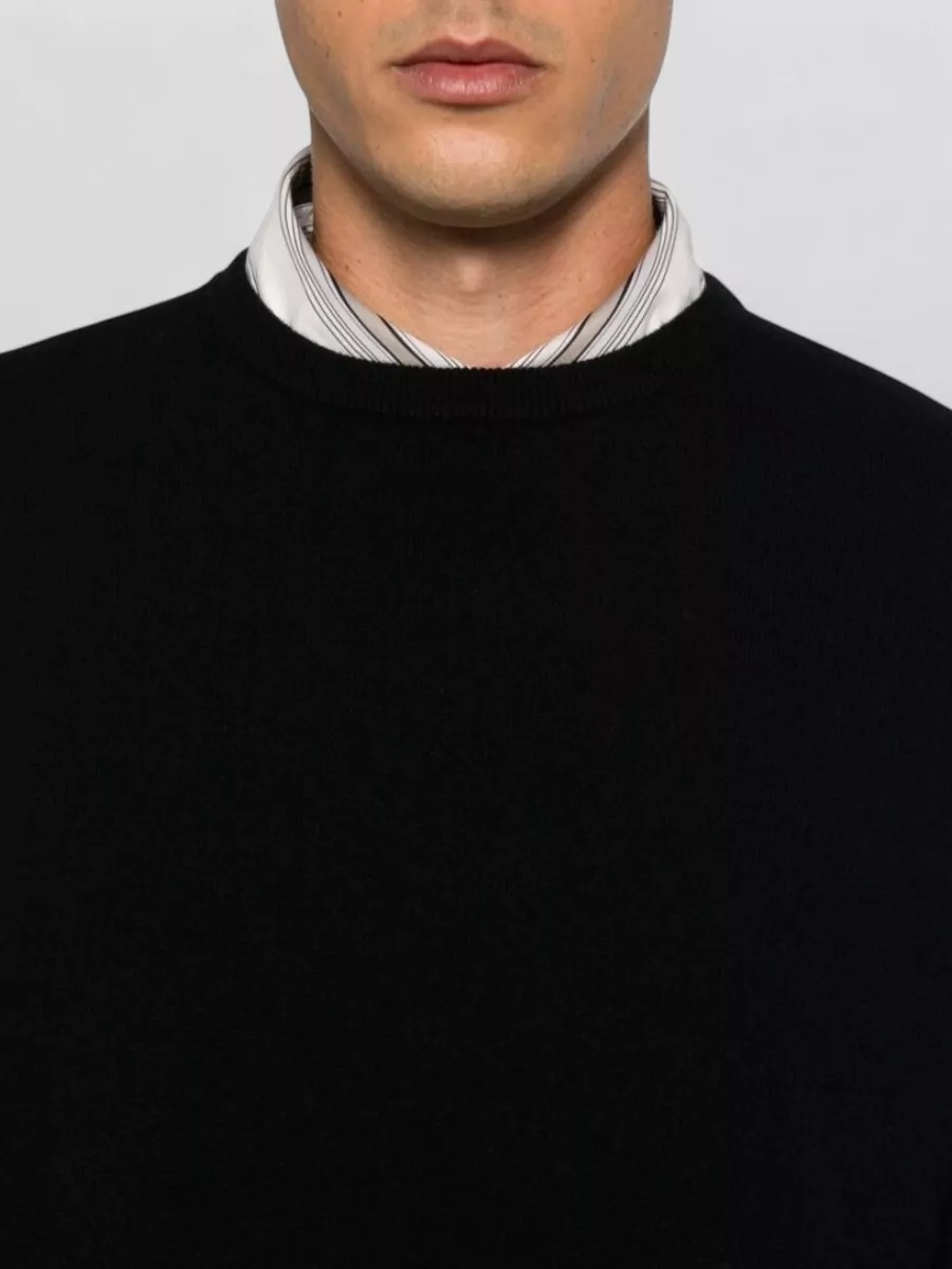 Extreme Cashmere Cashmere Fine-Knit Crew-Neck Long-Sleeve Sweater