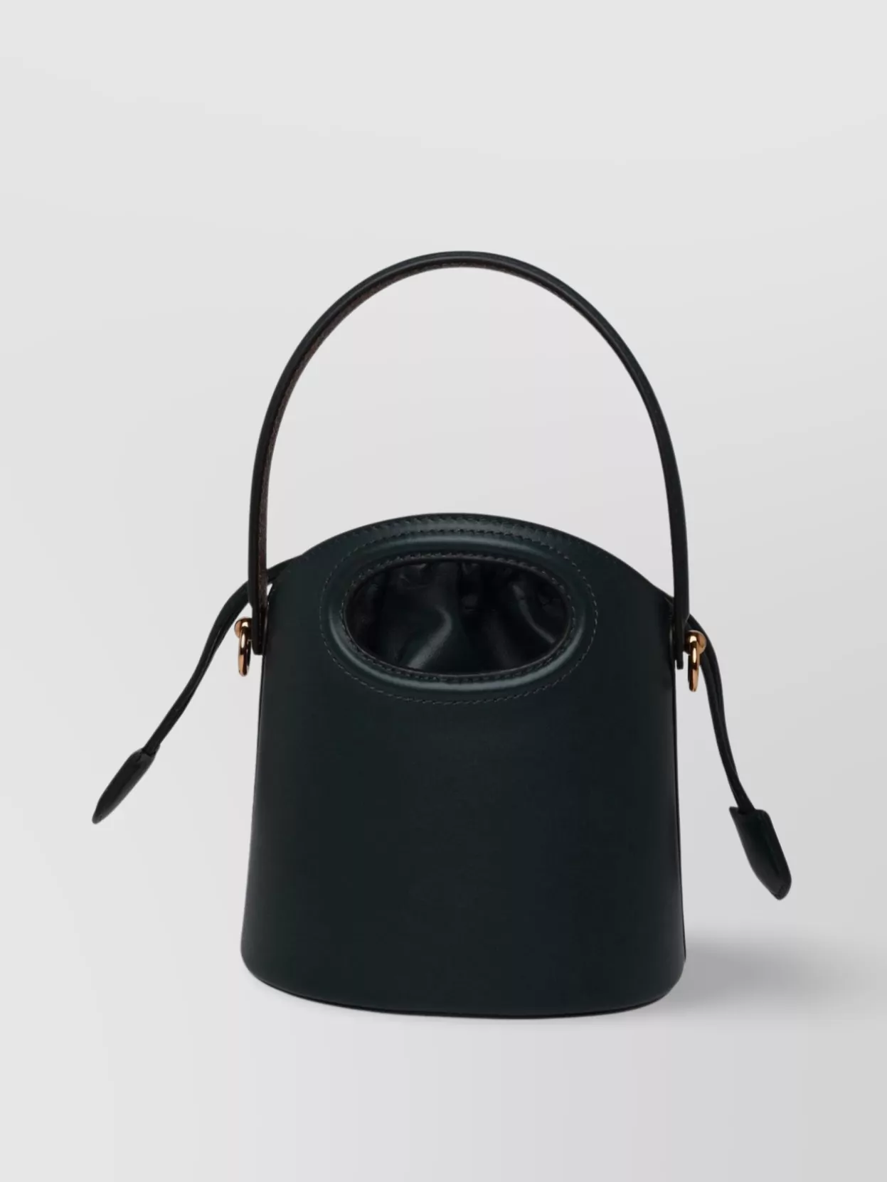 Shop Etro Small Leather Bag 'saturno' With Adjustable Strap