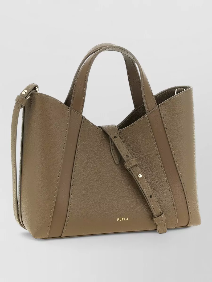 Furla Furla Goccia S Leather Shoulder Bag