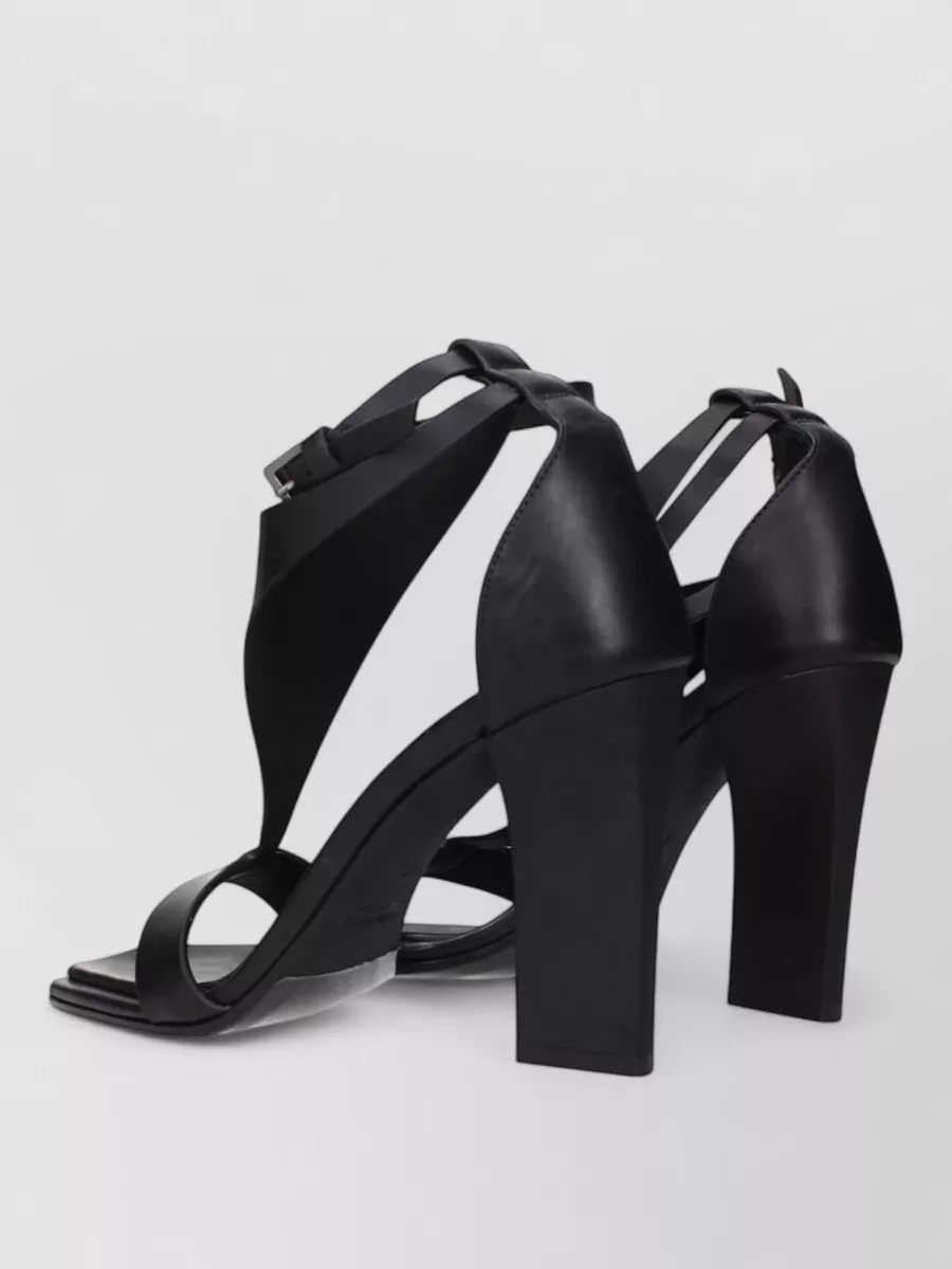 Max Mara Leather Stiletto Sandals