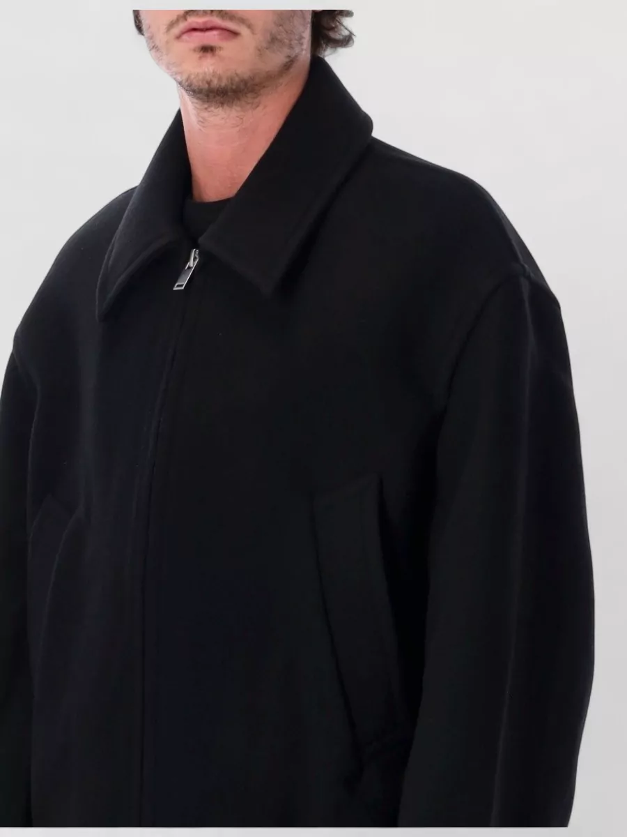 Studio Nicholson Cashmere Single-Breasted Coat