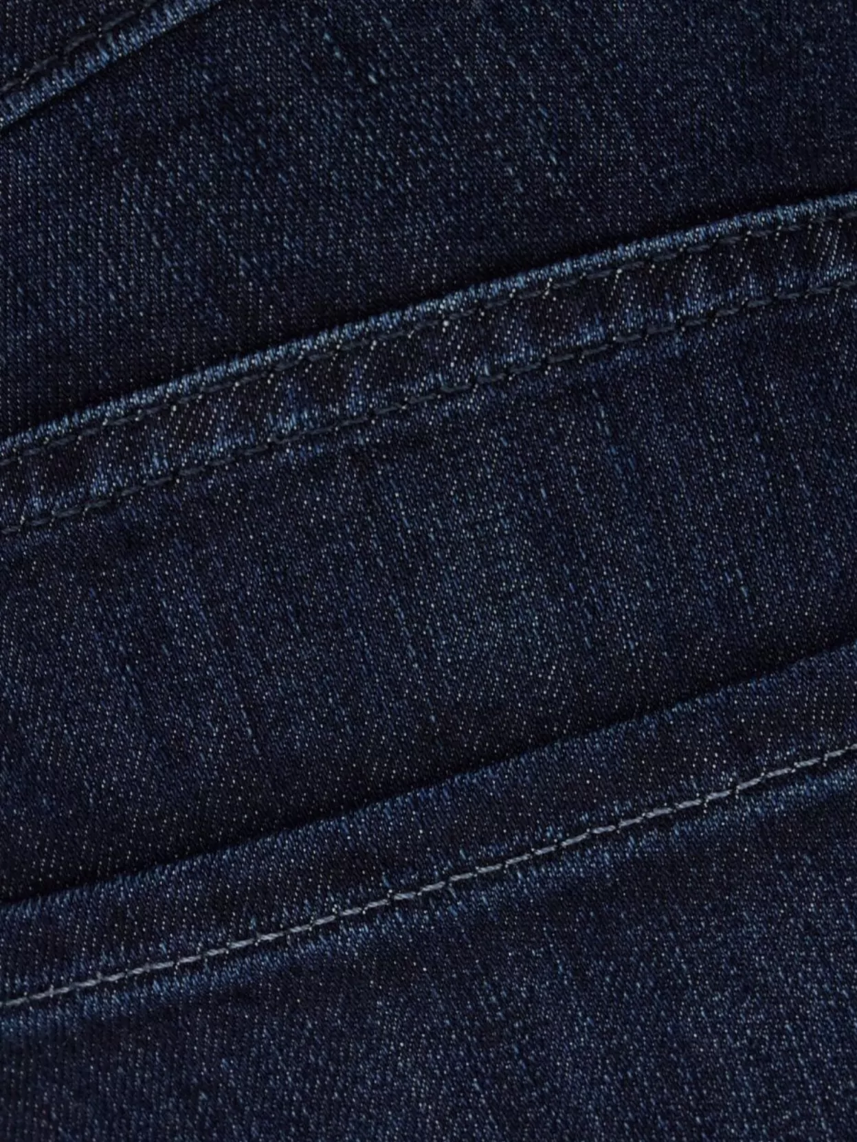 7 FOR ALL MANKIND DENIM TROUSERS DISTRESSED CONTRAST STITCHING