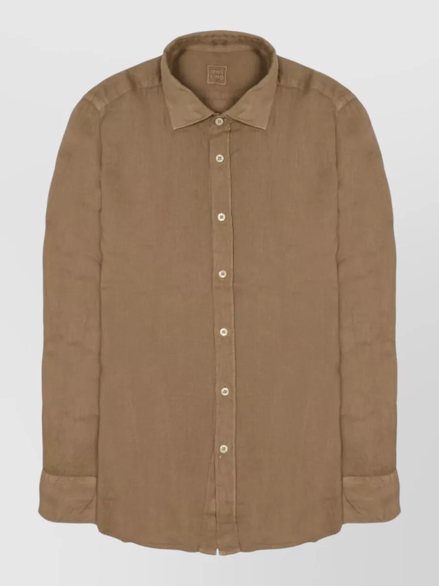 120% Lino Linen Slim-Fit Shirt